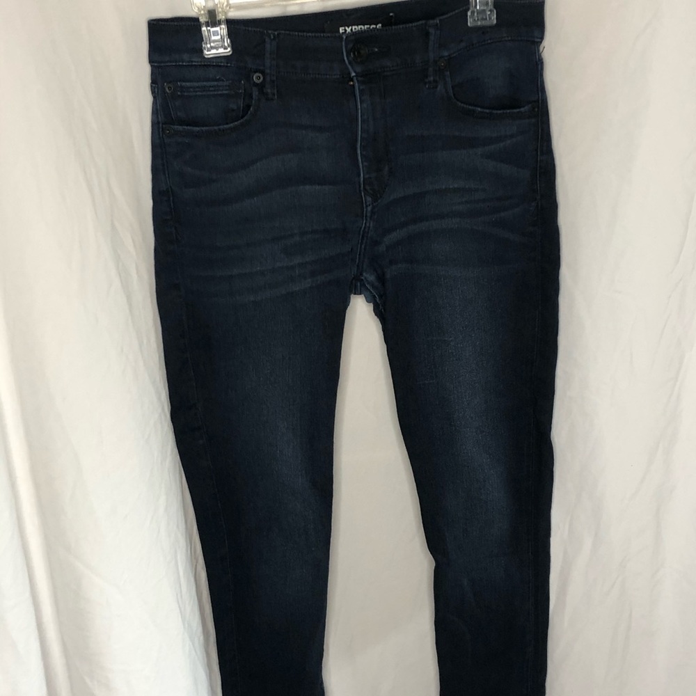 Express Dark Blue Jegging